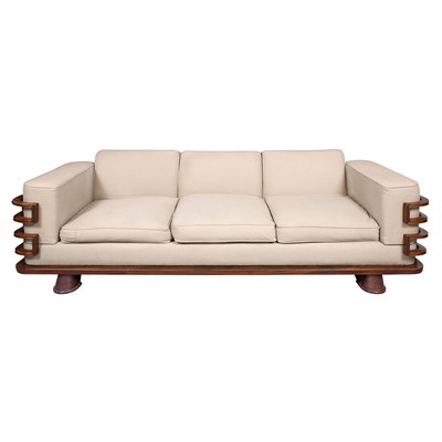 Lot 111 - Streamline Three-Seat Sofa United States, 20th...