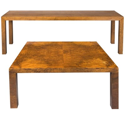 Lot 148 - Dunbar Console Table Veneered wood With metal...