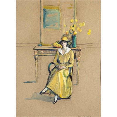 Lot 354 - Jane Peterson American, 1876-1965 Woman in...
