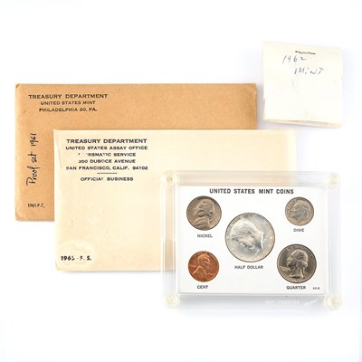 Lot 1217 - Unites States Proof and Mint Sets Comprising...