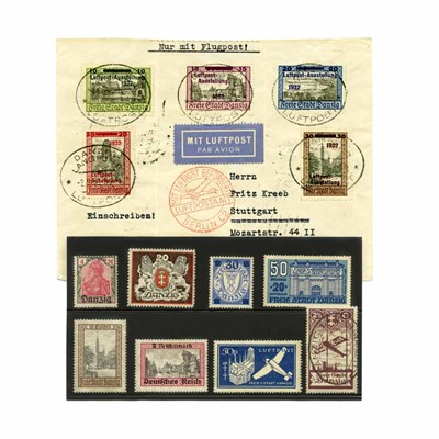 Lot 1005 - Danzig, Postage Stamp Group Clean collection...
