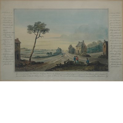 Lot 111 - French School 19th Century Topographical View...