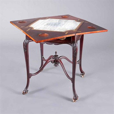 Lot 397 - Victorian Style Mahogany Handkerchief Table...