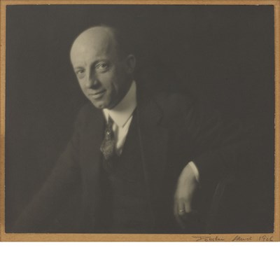 Lot 27 - LANGE, DOROTHEA (1895-1965) [Portrait of man]...