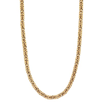 Lot 14 - Long Gold Chain Necklace, Tiffany & Co.