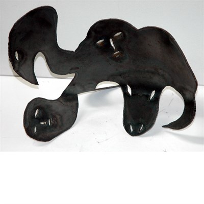 Lot 47 - Menashe Kadishman Israeli, b. 1932 Faces...