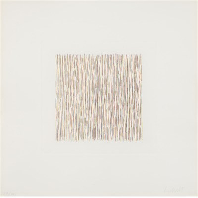 Lot 409 - Sol LeWitt (1928-2007) LINES NOT STRAIGHT, NOT...