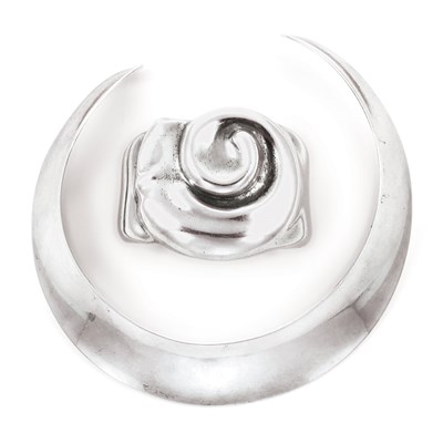 Lot 174 - Sterling Silver Cuff Bracelet, Tiffany & Co., Elsa Peretti and Choker, Georg Jensen