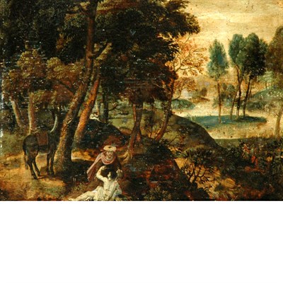 Lot 6 - Flemish School 17th Century The Good Samaritan...