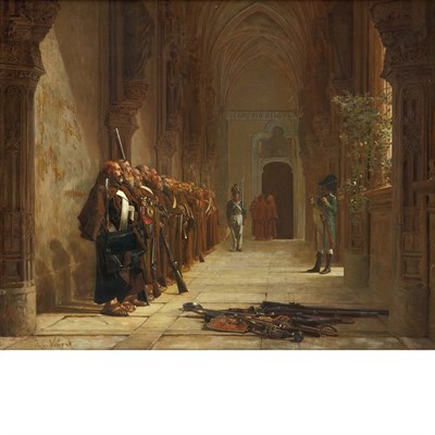 Lot 16 - Jehan Georges Vibert French, 1840-1902 Le...