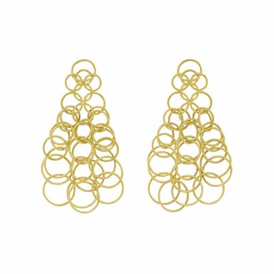 Lot 442 - Pair of Gold "Hawaii" Pendant-Earrings, Buccellati