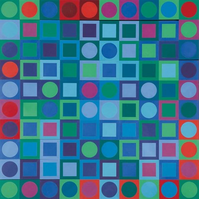 Lot 104 - Victor Vasarely PLANETARY FOLKLORE...