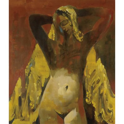 Lot 70 - Leo Kundas Russian, b. 1953 Mary, 2007 Signed...