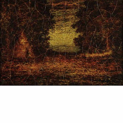 Lot 22 - Manner of Ralph Albert Blakelock Indian...