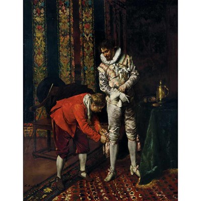 Lot 14 - Ferdinand Victor Leon Roybet French, 1840-1920...