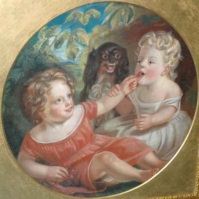 Lot 116 - English School 19th Century Two Children with...