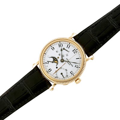 Lot 155 - Gentleman's Gold Wristwatch, Patek Philippe, Ref. 5015