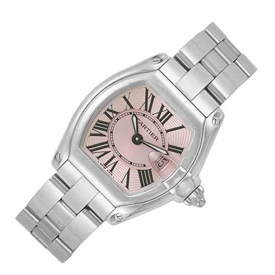 Lot 41 - Lady's Stainless Steel Wristwatch, Cartier