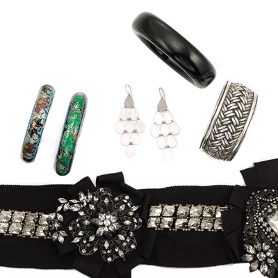 Lot 950 - Group of Gold and Costume Jewelry