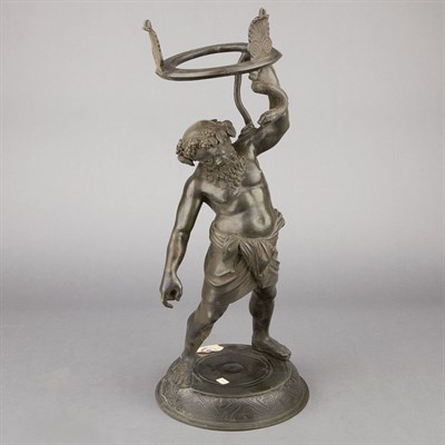 Lot 318 - Italian Bronze Figure of Silenus After the...