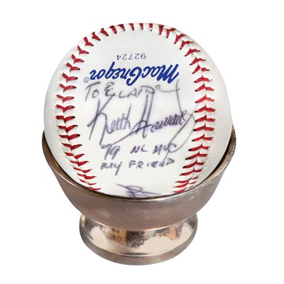 Lot 1125 - Baseball signed by Keith Hernandez and Gary...