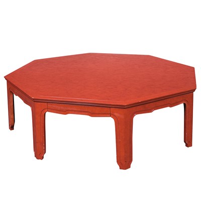 Lot 145 - Two-Drawer Octagonal Low Table Circa 1975,...