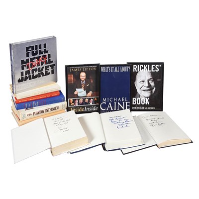 Lot 1075 - [SIGNED BOOKS] Group of approximately fifteen...