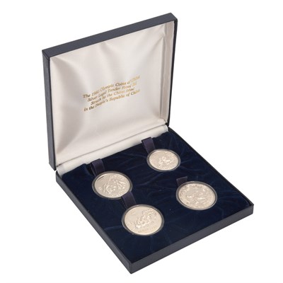 Lot 1051 - China, 1980 Olympic Coins Y. 18-20 Brilliant...
