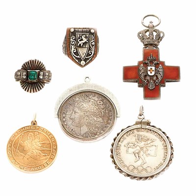 Lot 179 - Group of Assorted Jewelry and Coins