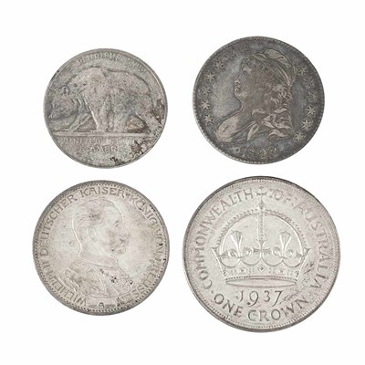 Lot 1104 - Group of United States and World Silver Coins...