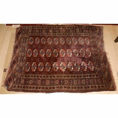 Lot 623 - Two Tekke Rugs West Turkestan Approximately 4...