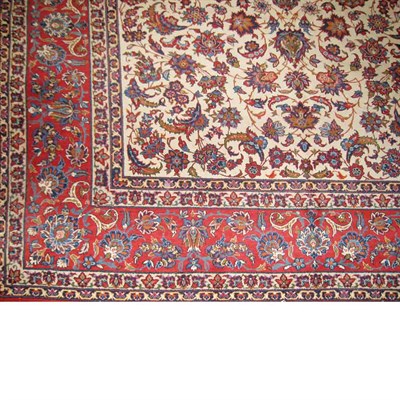 Lot 536 - Isfahan Carpet Central Iran, mid 20th century...