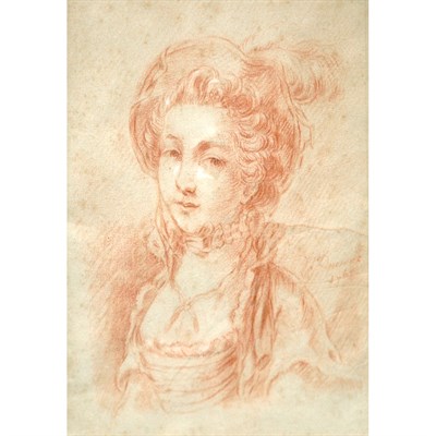 Lot 57 - Joseph Ducreux French, 1735-1802 Portrait of A...
