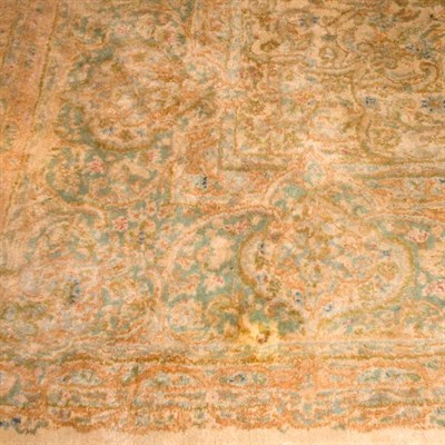 Lot 603 - Kirman Carpet Southeast Iran, contemporary The...