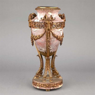 Lot 158 - Louis XVI Style Gilt-Bronze Mounted Fleur de...