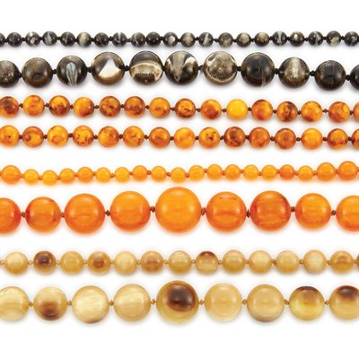 Lot 1169 - Group of Assorted Plastic Bead Necklaces
