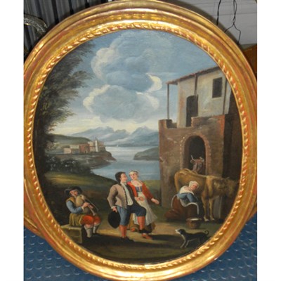 Lot 144 - Continental School 18th/19th Century A Couple...