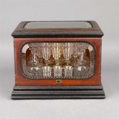 Lot 323 - Parcel Ebonized and Oak Tantalus Last quarter...