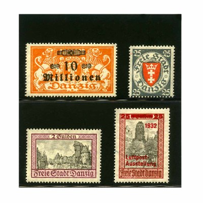 Lot 1004 - Danzig, Postage Stamps 1921 to 1939 Collection...