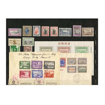 Lot 1037 - World Wide Postage Stamp Group Useful...