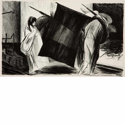 Lot 216 - Jose Clemente Orozco (1883-1949) THE FLAG...