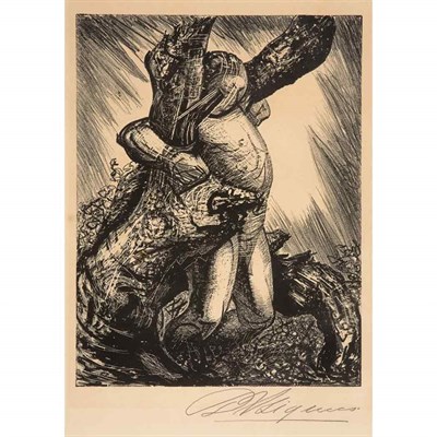 Lot 242 - David Alfaro Siqueiros (1896-1974) SLAVE...