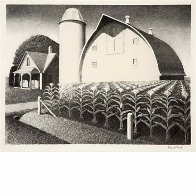 Lot 264 - Grant Wood (1891-1942) FERTILITY (COLE 15)...