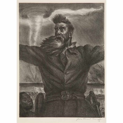 Lot 187 - John Steuart Curry (1897-1946) JOHN BROWN...