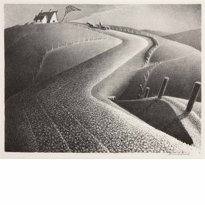 Lot 263 - Grant Wood (1891-1942) MARCH (COLE 14)...
