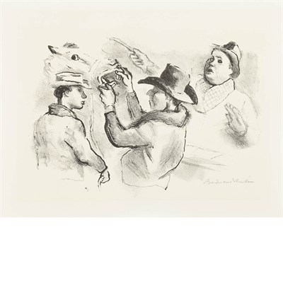 Lot 235 - Boardman Robinson (1876-1952) HORSE AUCTION...