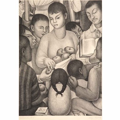 Lot 230 - Diego Rivera (1886-1957) THE FRUITS OF LABOR...