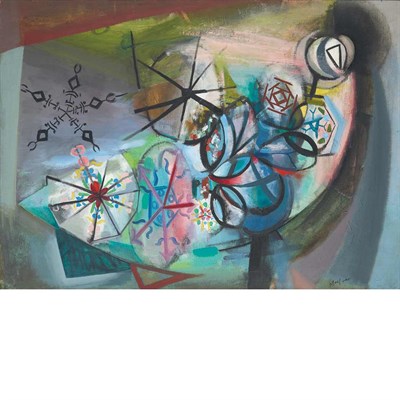 Lot 113 - Loren MacIver American, 1909-1998 Kaleidoscope,...