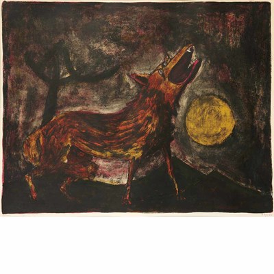 Lot 253 - Rufino Tamayo (1899-1991) COYOTE (PEREDA 34)...