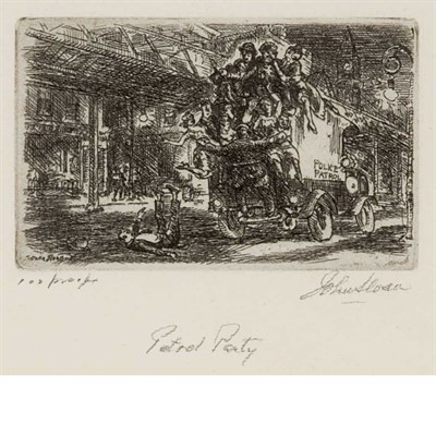 Lot 249 - John Sloan (1871-1951) PATROL PARTY;...